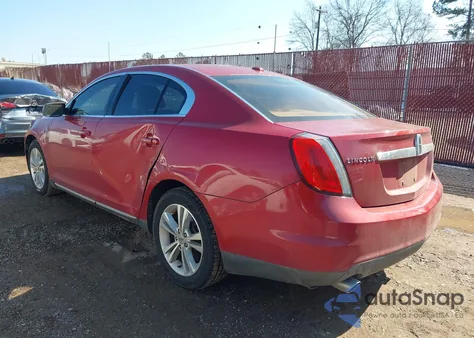 2009 Lincoln Mks z USA, uszkodzony, nr VIN 1LNHM93R79G624853